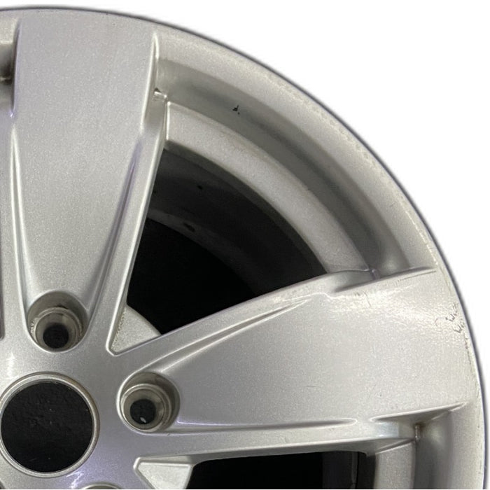 17" GTO 04 17x8 5 spoke without clear coat finish opt PZ9 Original OEM Wheel Rim - Side Profile