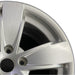 17" GTO 04 17x8 5 spoke without clear coat finish opt PZ9 Original OEM Wheel Rim - Side Profile
