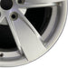 17" GTO 04 17x8 5 spoke without clear coat finish opt PZ9 Original OEM Wheel Rim - Close-Up Detail