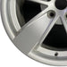 17" GTO 04 17x8 5 spoke without clear coat finish opt PZ9 Original OEM Wheel Rim - Back View