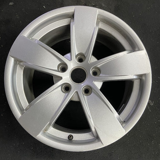 17" GTO 04 17x8 5 spoke without clear coat finish opt PZ9 Original OEM Wheel Rim - Front View