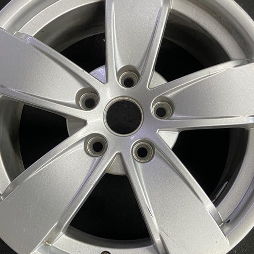 17" GTO 04 17x8 5 spoke without clear coat finish opt PZ9 Original OEM Wheel Rim - Angle View