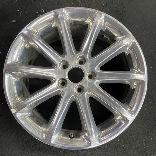18" MKX 11-15 18x8 , polished Original OEM Wheel Rim - Angle View