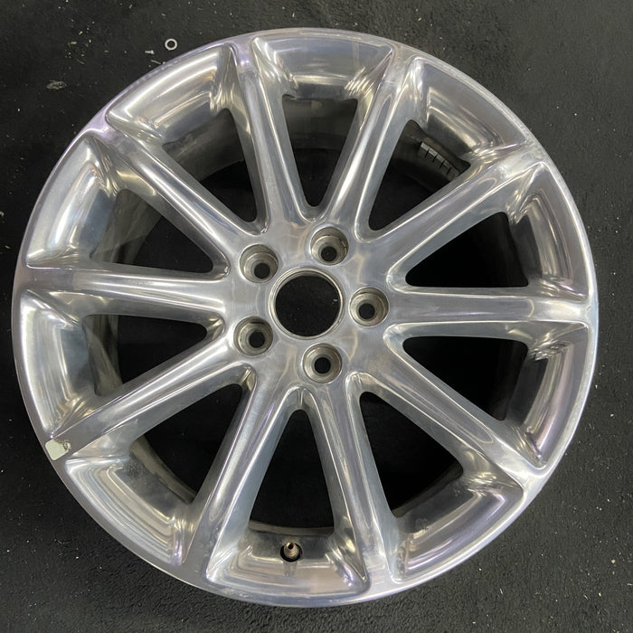 18" MKX 11-15 18x8 , polished Original OEM Wheel Rim - Angle View