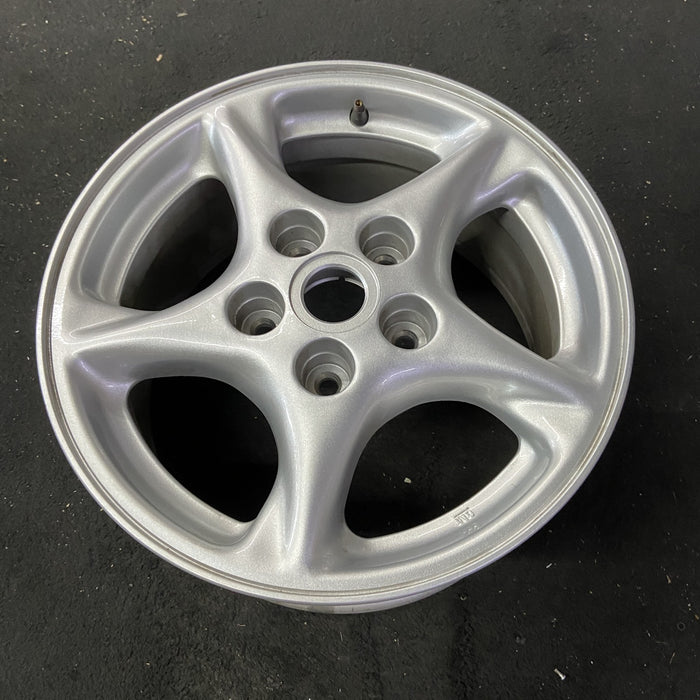 16" FIREBIRD 00-02 16x8 , , tapered, Original OEM Wheel Rim - Close-Up Detail