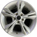 16" FOCUS 12 16x7 , 5 double spoke Original OEM Wheel Rim - Front View