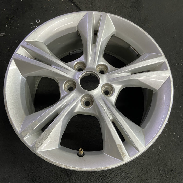 16" FOCUS 12 16x7 , 5 double spoke Original OEM Wheel Rim - Side Profile