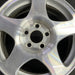 16" LINCOLN LS 00-01 16x7 5 spoke bright silver Original OEM Wheel Rim - Angle View