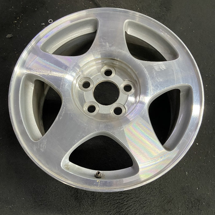 16" LINCOLN LS 00-01 16x7 5 spoke bright silver Original OEM Wheel Rim - View 7