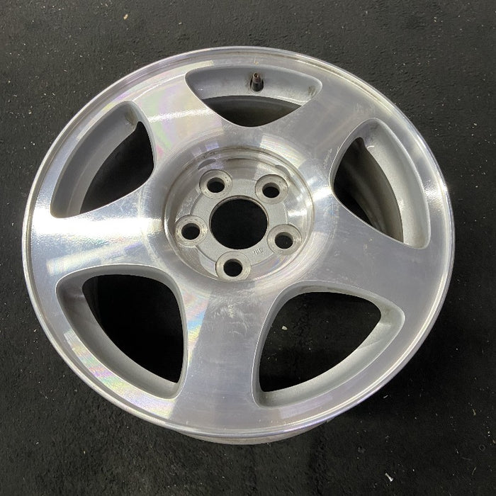 16" LINCOLN LS 00-01 16x7 5 spoke bright silver Original OEM Wheel Rim - View 8