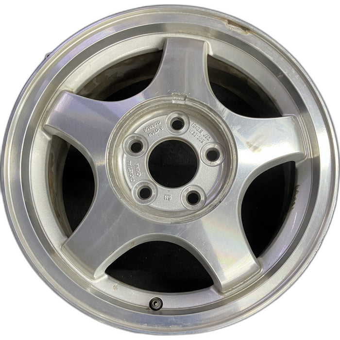 16" IMPALA 00-01 16x6.5, aluminum, 5 slot Original OEM Wheel Rim - Front View