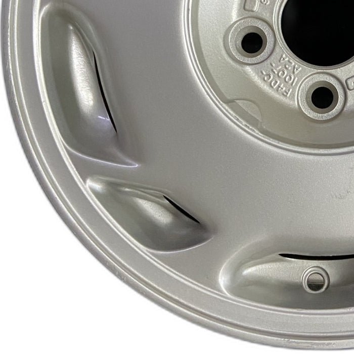 15" TAURUS 94-95 15x6 aluminum 10 slots Original OEM Wheel Rim - Back View