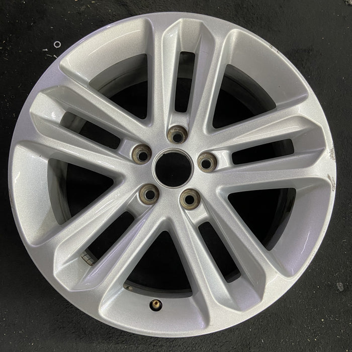 18" EXPLORER 11-12 18x8 , Original OEM Wheel Rim - Angle View