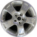 16" HHR 06-07 16x6.5, aluminum, , machined finish Original OEM Wheel Rim - Front View