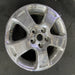 16" HHR 06-07 16x6.5, aluminum, , machined finish Original OEM Wheel Rim - Side Profile
