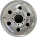 16" EXCURSION 04-05 , aluminum, 6 round holes Original OEM Wheel Rim - Front View