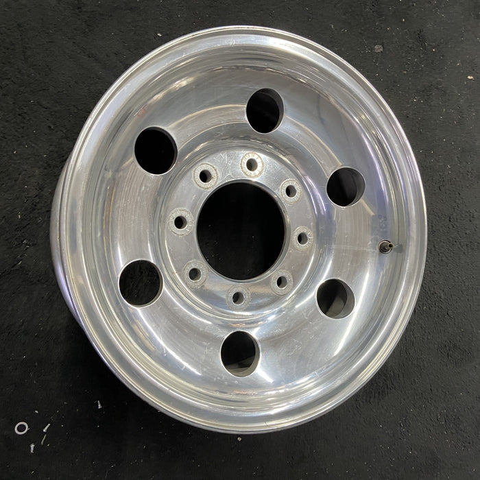 16" EXCURSION 04-05 , aluminum, 6 round holes Original OEM Wheel Rim - Close-Up Detail