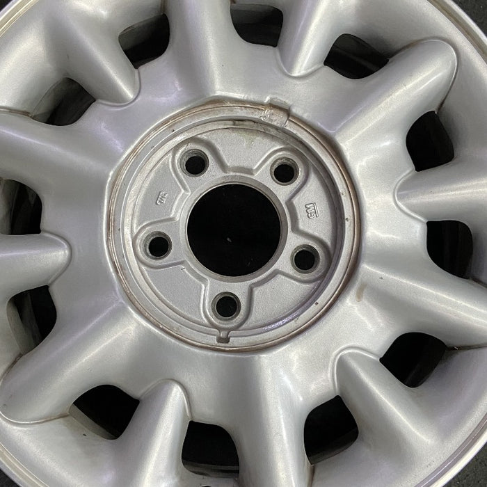 16" RIVIERA 95 16x7 aluminum 12 spoke Original OEM Wheel Rim - Angle View