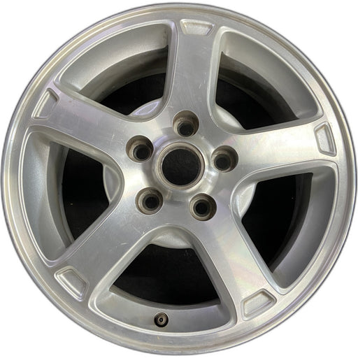 16" IMPALA 03-05 16x6.5, aluminum, 5 slot, machined finish Original OEM Wheel - Front View