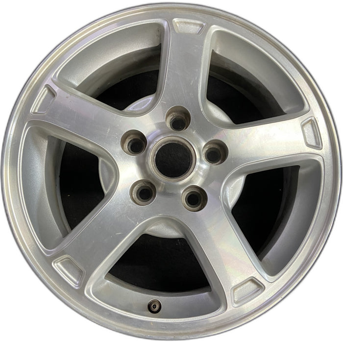 16" IMPALA 03-05 16x6.5, aluminum, 5 slot, machined finish Original OEM Wheel - Front View