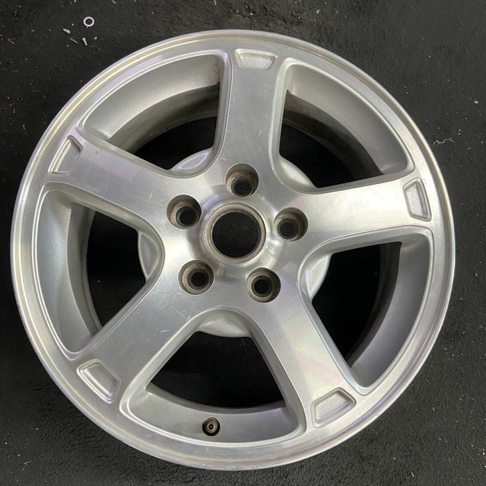 16" IMPALA 03-05 16x6.5, aluminum, 5 slot, machined finish Original OEM Wheel - Angle View