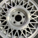 15" SABLE 86-90 15x6 aluminum bright finish Original OEM Wheel Rim - Angle View