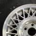 15" SABLE 86-90 15x6 aluminum bright finish Original OEM Wheel Rim - Side Profile