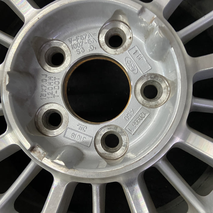 15" EXPLORER 96-98 15x7, aluminum, lacy Original OEM Wheel Rim - Back View