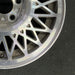 15" SABLE 86-90 15x6 aluminum bright finish Original OEM Wheel Rim - Back View