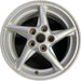 16" GRAND PRIX 99 16x6.5 aluminum 5 spoke off-set sparkle silver Original OEM - Front View