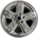 17" NITRO 07-11 , 17x7, , chrome clad Original OEM Wheel Rim - Front View