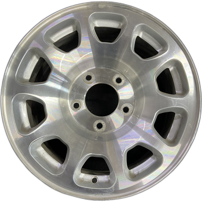 16" NAVIGATOR 98 16x7, aluminum Original OEM Wheel Rim - Front View