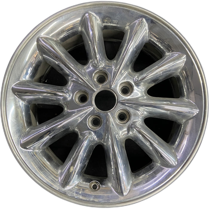 17" 300M 03-04 17x7, 10 spoke Original OEM Wheel Rim - Front View