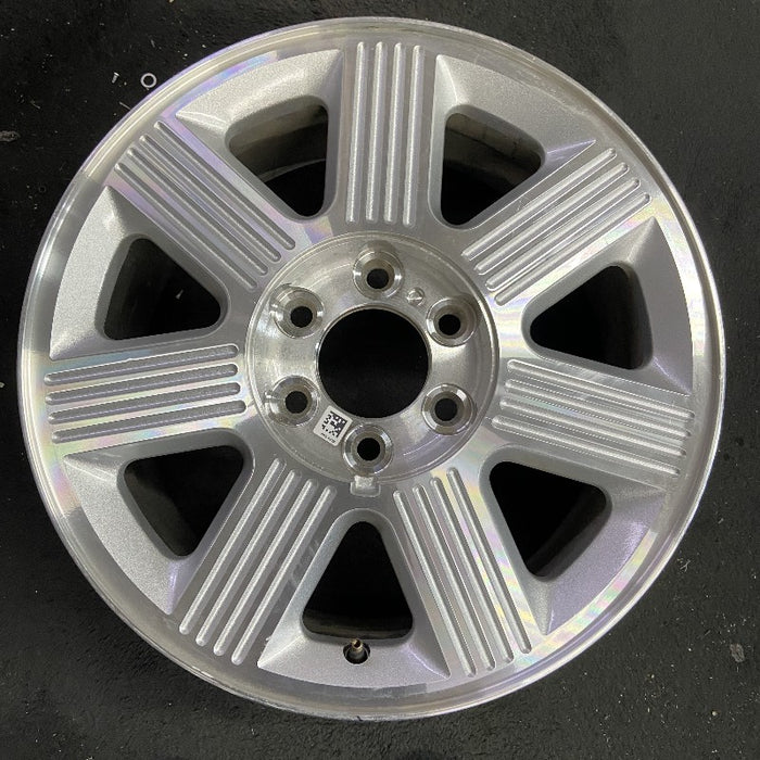 18" NAVIGATOR 03 18x7.5 aluminum 7 spoke Original OEM Wheel Rim - Front View