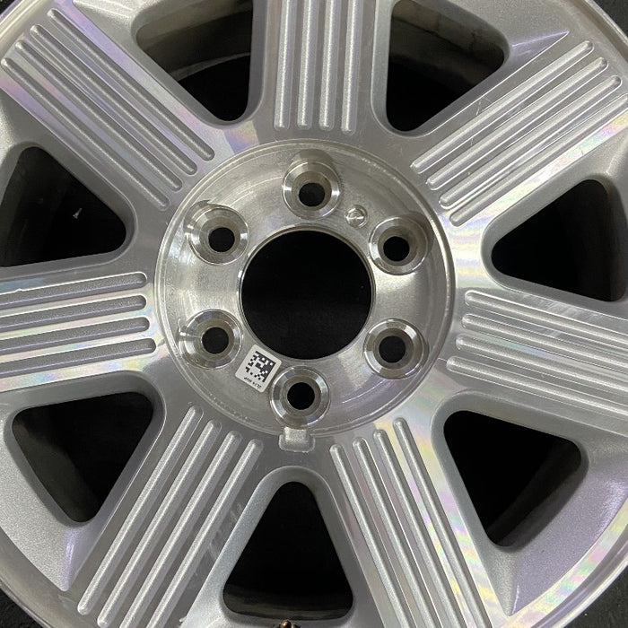 18" NAVIGATOR 03 18x7.5 aluminum 7 spoke Original OEM Wheel Rim - Angle View