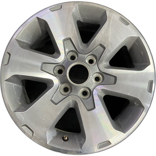 18" FORD F150 PICKUP 10 18x7.5, aluminum, 6 spoke, Original OEM Wheel Rim - Front View