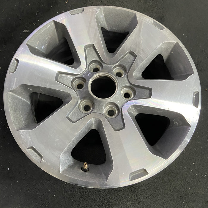 18" FORD F150 PICKUP 10 18x7.5, aluminum, 6 spoke, Original OEM Wheel Rim - Side Profile