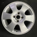 16" FOCUS 00-02 16x6 alloy 6 spoke silver Original OEM Wheel Rim - Front View