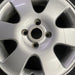 16" FOCUS 00-02 16x6 alloy 6 spoke silver Original OEM Wheel Rim - Angle View