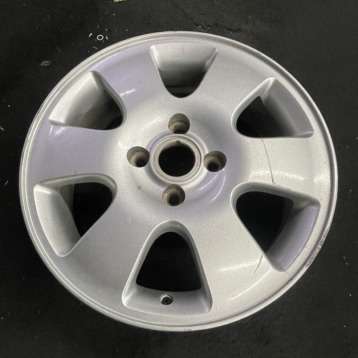 16" FOCUS 00-02 16x6 alloy 6 spoke silver Original OEM Wheel Rim - View 7