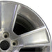 18" MUSTANG 06-09 18x8.5 5 spoke aluminum wide flat spoke silver paint Original - Side Profile