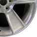 18" MUSTANG 06-09 18x8.5 5 spoke aluminum wide flat spoke silver paint Original - Close-Up Detail