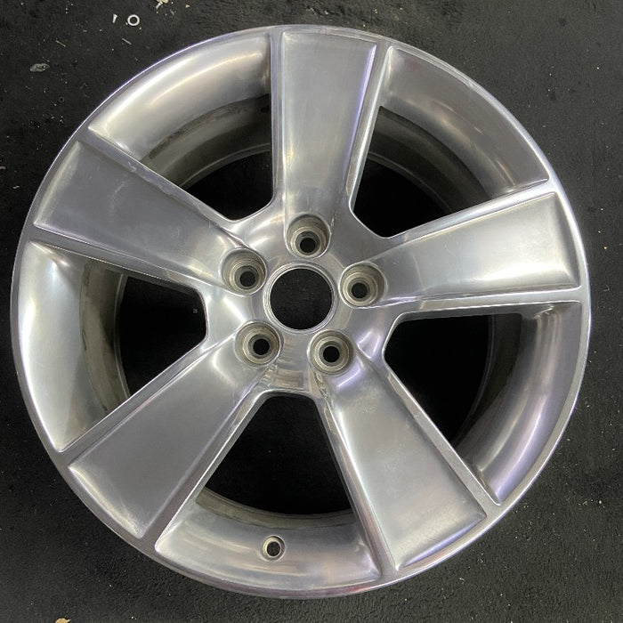 18" MUSTANG 06-09 18x8.5 5 spoke aluminum wide flat spoke silver paint Original - Additional View