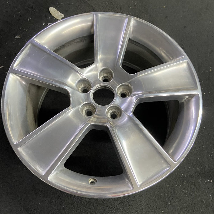 18" MUSTANG 06-09 18x8.5 5 spoke aluminum wide flat spoke silver paint Original - View 7
