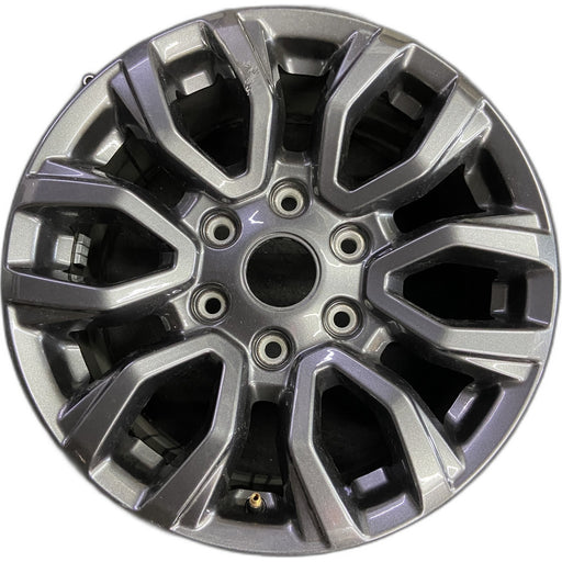 17" RANGER 19-22 17x8, , dark gray, , V spoke Original OEM Wheel Rim - Front View
