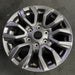 17" RANGER 19-22 17x8, , dark gray, , V spoke Original OEM Wheel Rim - Side Profile
