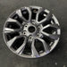 17" RANGER 19-22 17x8, , dark gray, , V spoke Original OEM Wheel Rim - Close-Up Detail