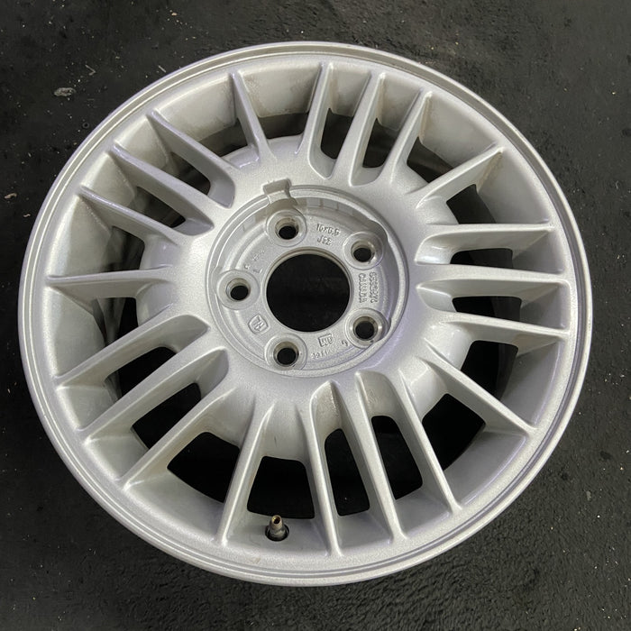 16" IMPALA 00-01 16x6.5, aluminum, 20 slot Original OEM Wheel Rim - Side Profile