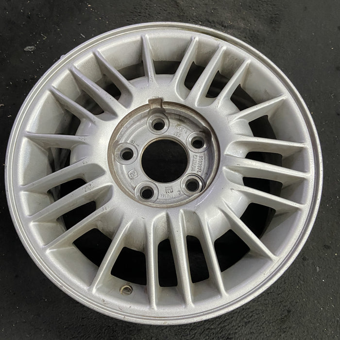 16" IMPALA 00-01 16x6.5, aluminum, 20 slot Original OEM Wheel Rim - Side Profile