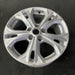17" FUSION 12 17x7.5, , 5 split spokes Original OEM Wheel Rim - Close-Up Detail